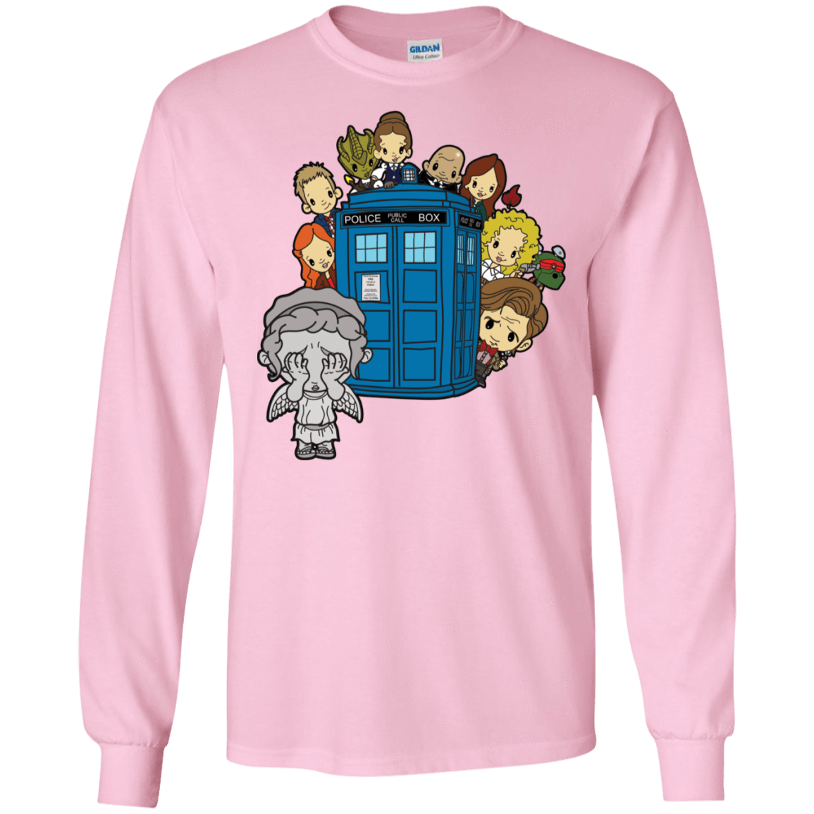 T-Shirts Light Pink / S A Very Dangerous Game of Hide and Seek Men's Long Sleeve T-Shirt