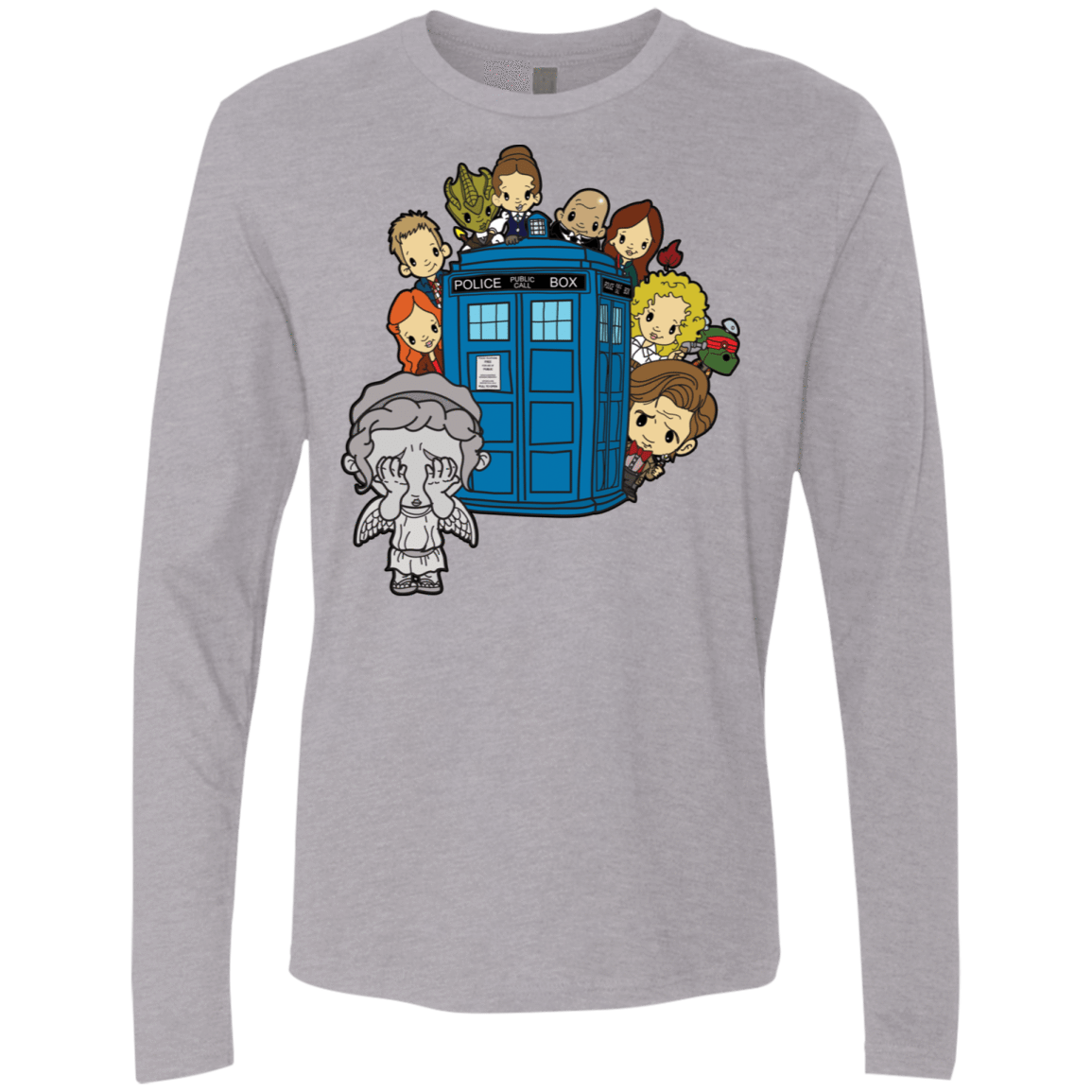 T-Shirts Heather Grey / S A Very Dangerous Game of Hide and Seek Men's Premium Long Sleeve