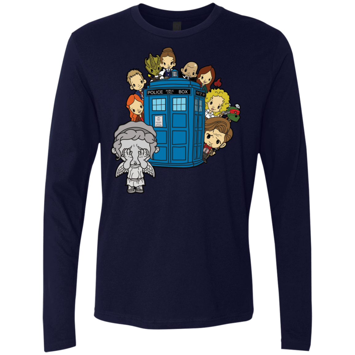 T-Shirts Midnight Navy / S A Very Dangerous Game of Hide and Seek Men's Premium Long Sleeve