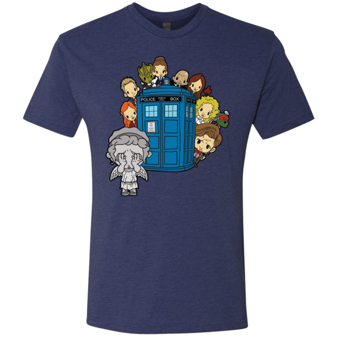 T-Shirts Vintage Navy / S A Very Dangerous Game of Hide and Seek Men's Triblend T-Shirt