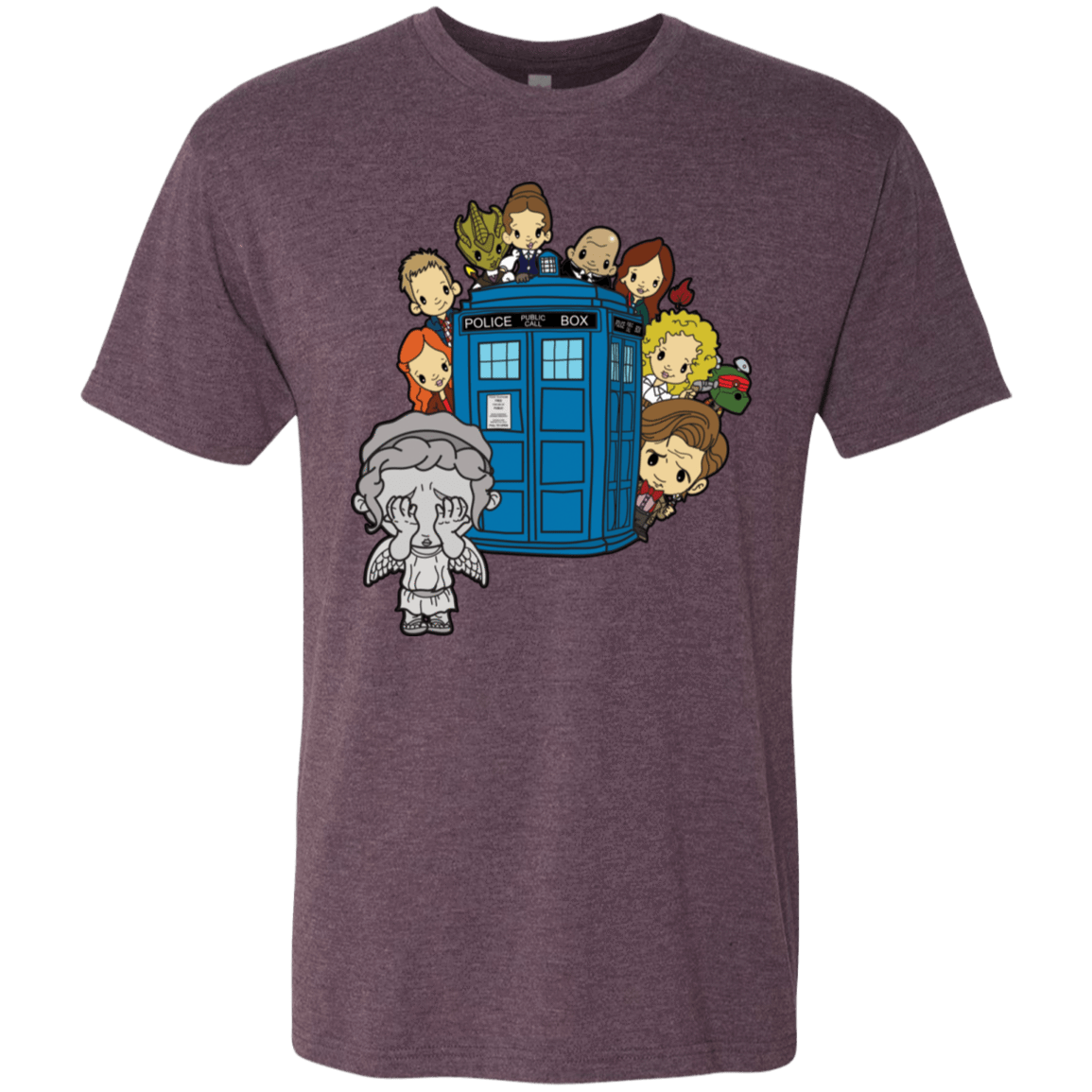 T-Shirts Vintage Purple / S A Very Dangerous Game of Hide and Seek Men's Triblend T-Shirt