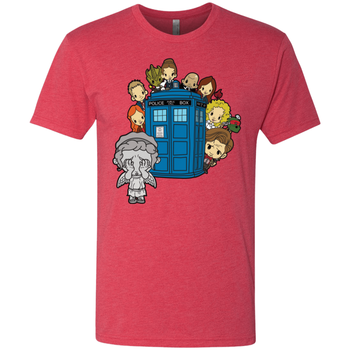 T-Shirts Vintage Red / S A Very Dangerous Game of Hide and Seek Men's Triblend T-Shirt