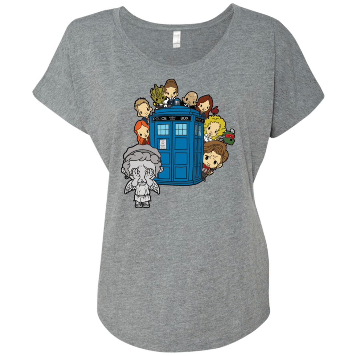 T-Shirts Premium Heather / X-Small A Very Dangerous Game of Hide and Seek Triblend Dolman Sleeve