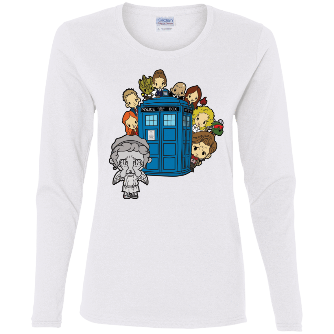 T-Shirts White / S A Very Dangerous Game of Hide and Seek Women's Long Sleeve T-Shirt