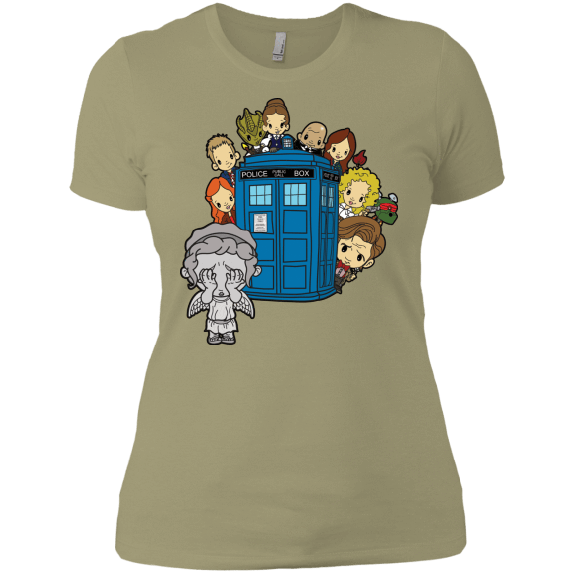 T-Shirts Light Olive / X-Small A Very Dangerous Game of Hide and Seek Women's Premium T-Shirt