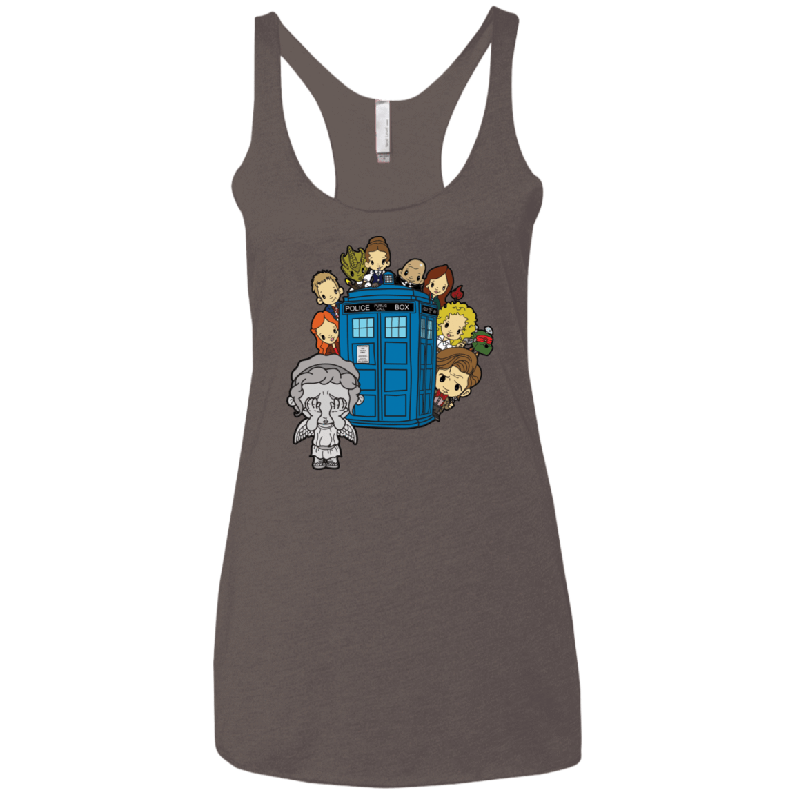 T-Shirts Macchiato / X-Small A Very Dangerous Game of Hide and Seek Women's Triblend Racerback Tank