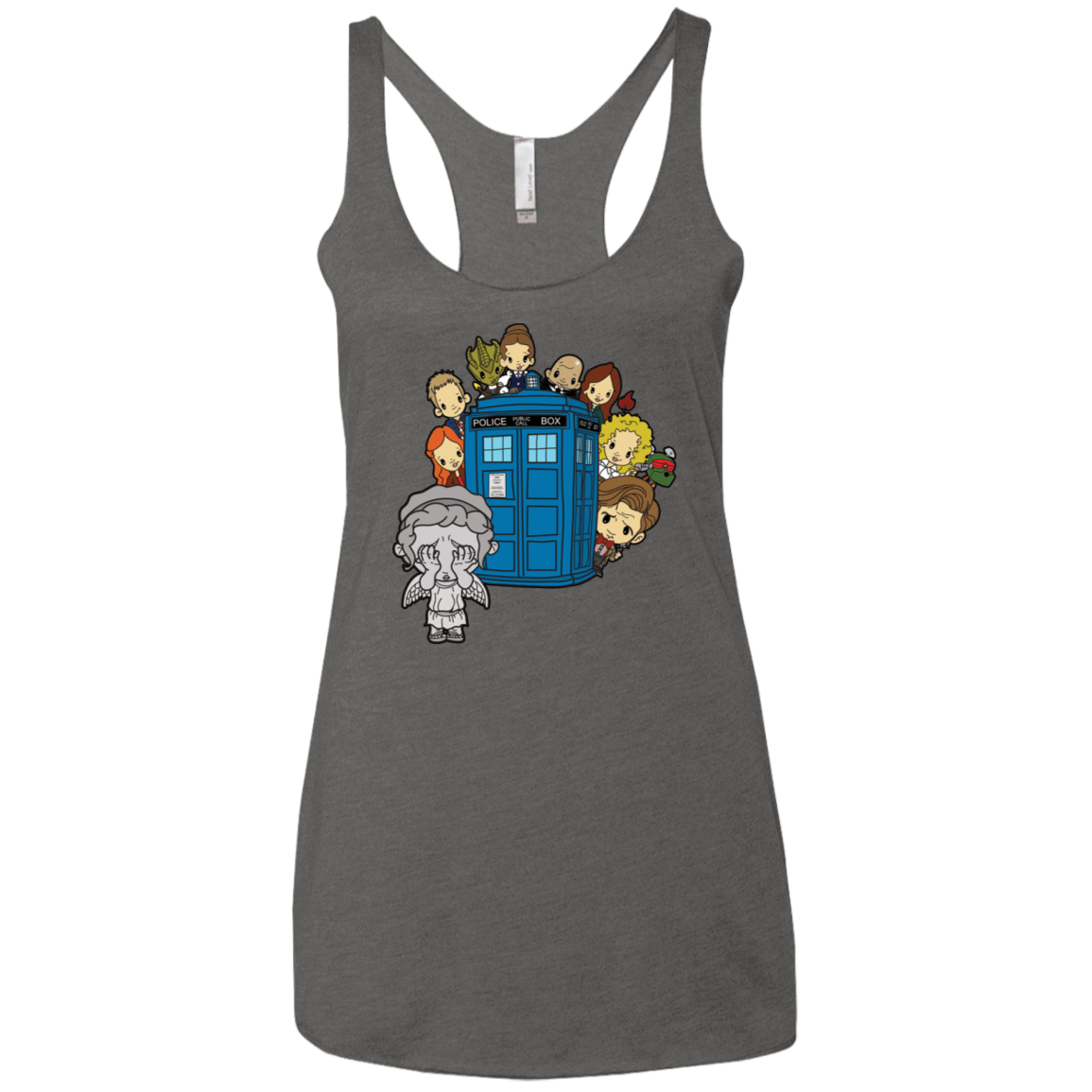 T-Shirts Premium Heather / X-Small A Very Dangerous Game of Hide and Seek Women's Triblend Racerback Tank