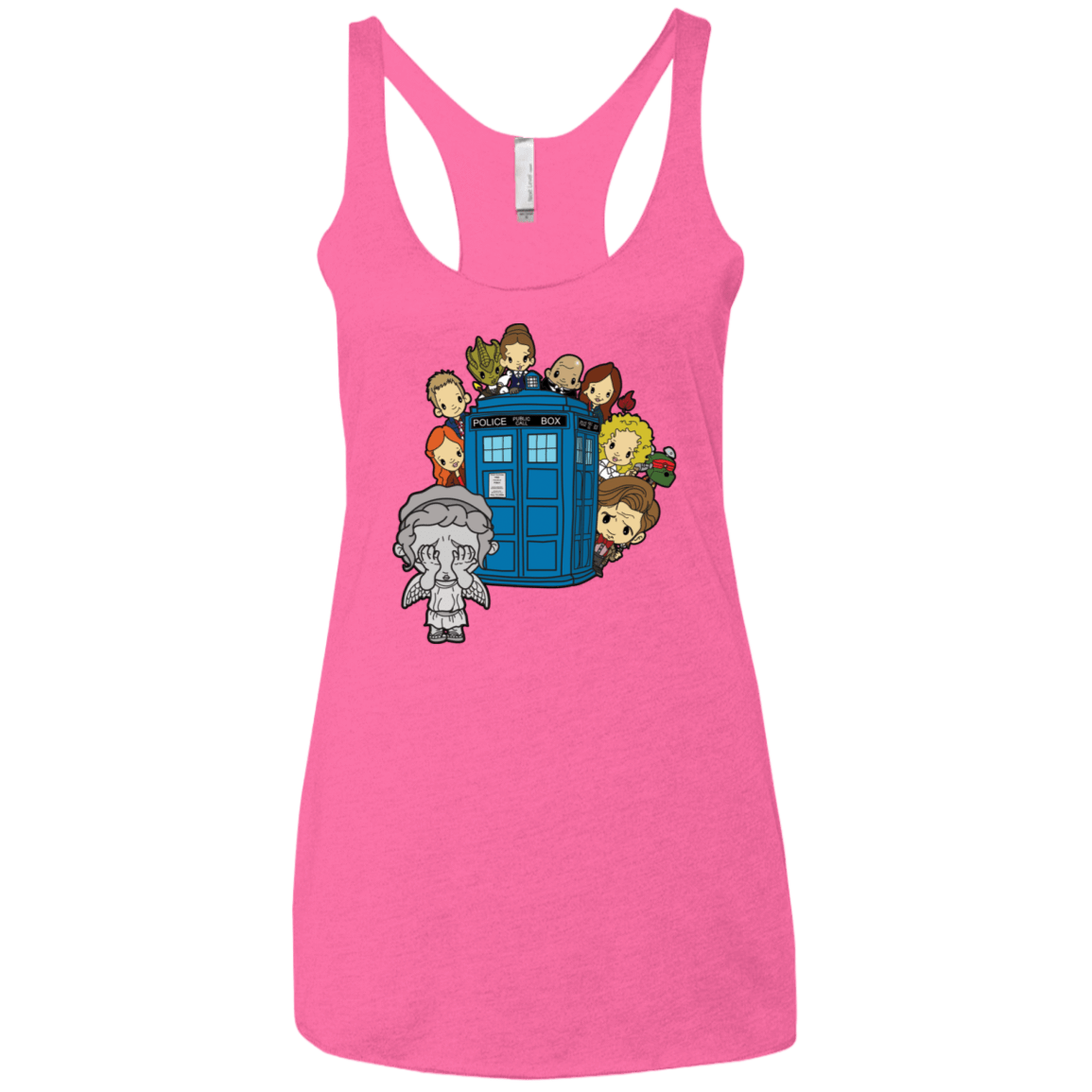 T-Shirts Vintage Pink / X-Small A Very Dangerous Game of Hide and Seek Women's Triblend Racerback Tank