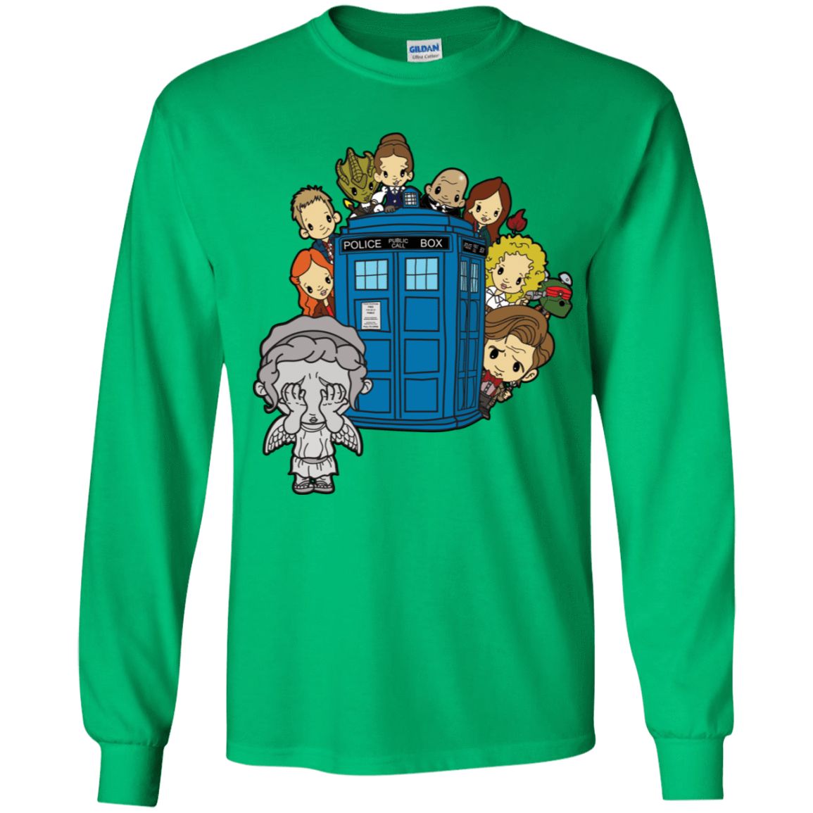 T-Shirts Irish Green / YS A Very Dangerous Game of Hide and Seek Youth Long Sleeve T-Shirt