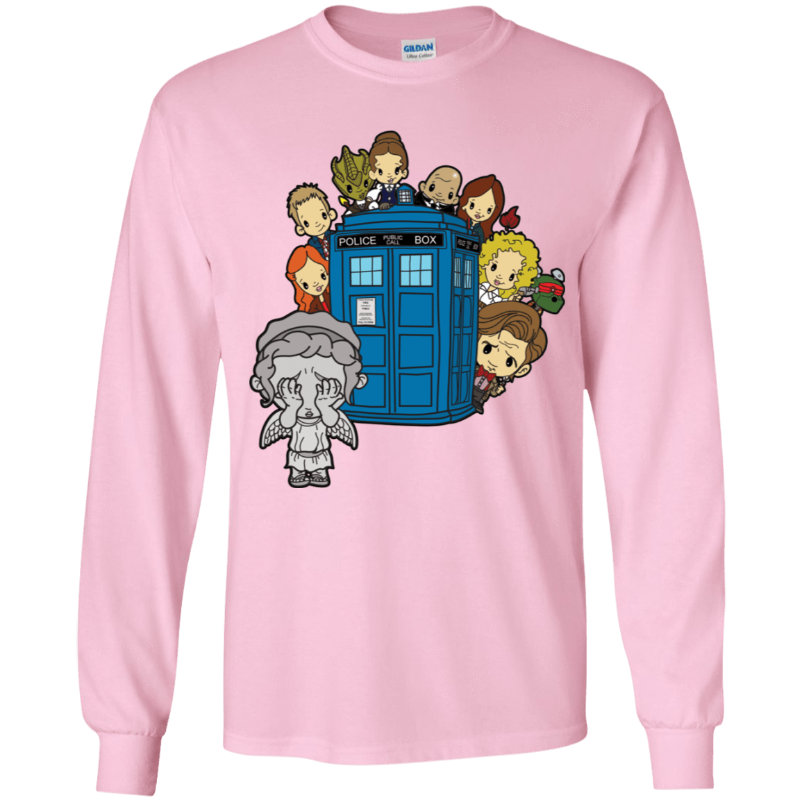 T-Shirts Light Pink / YS A Very Dangerous Game of Hide and Seek Youth Long Sleeve T-Shirt