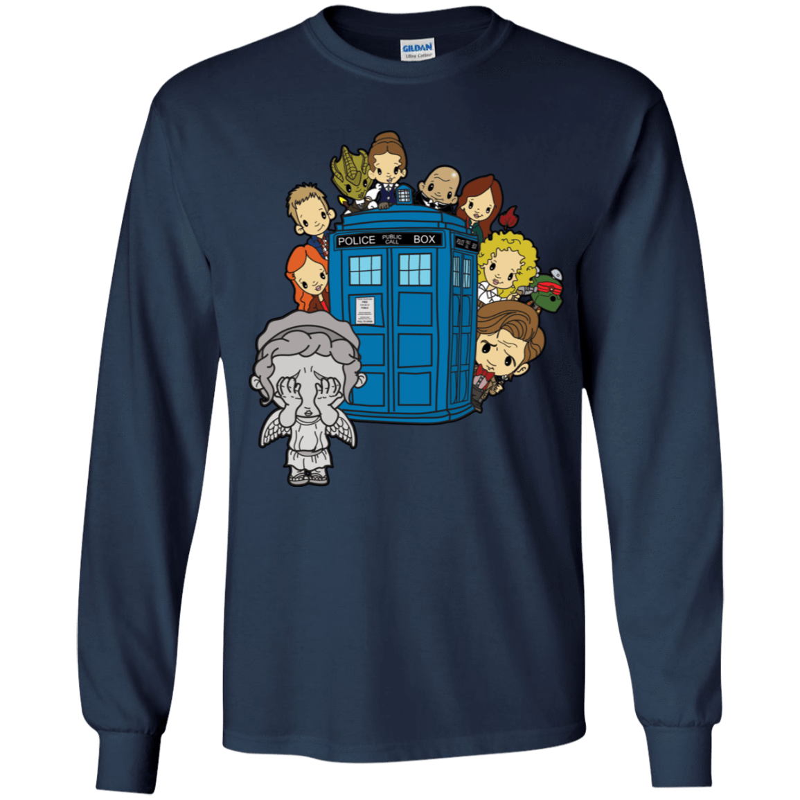 T-Shirts Navy / YS A Very Dangerous Game of Hide and Seek Youth Long Sleeve T-Shirt