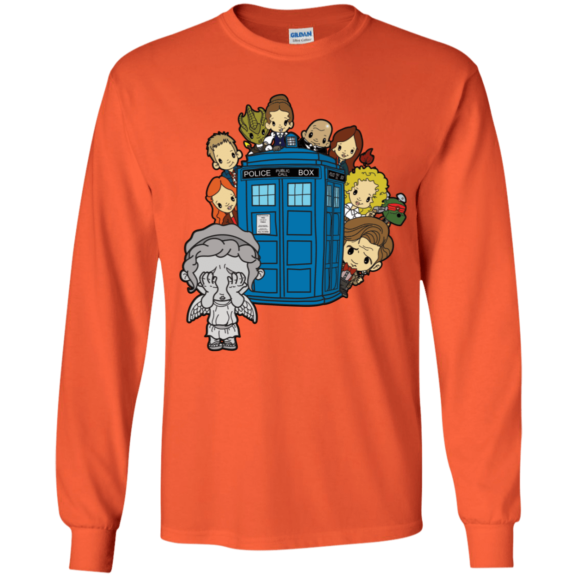 T-Shirts Orange / YS A Very Dangerous Game of Hide and Seek Youth Long Sleeve T-Shirt