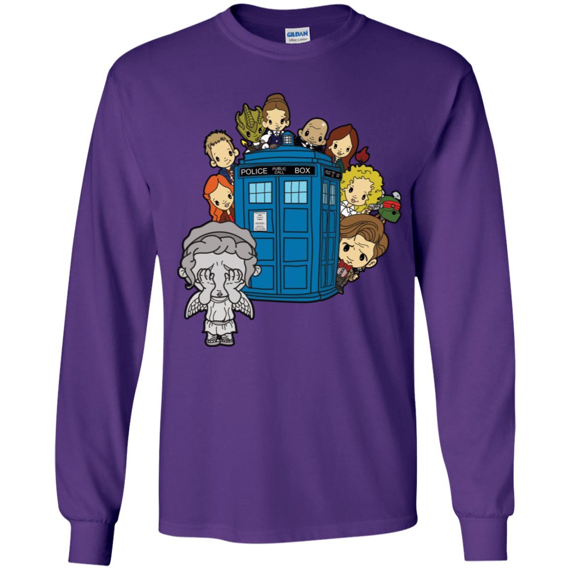 T-Shirts Purple / YS A Very Dangerous Game of Hide and Seek Youth Long Sleeve T-Shirt