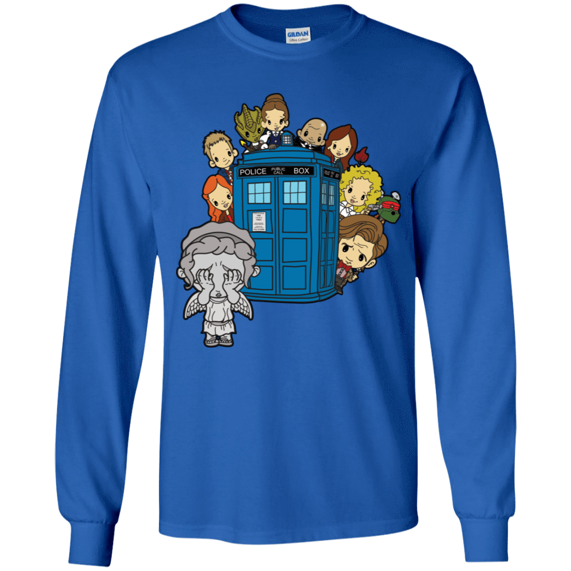 T-Shirts Royal / YS A Very Dangerous Game of Hide and Seek Youth Long Sleeve T-Shirt