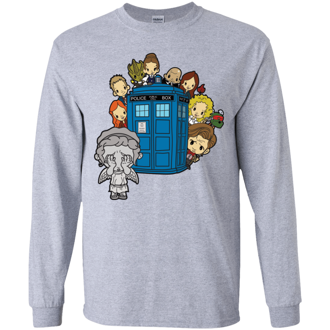 T-Shirts Sport Grey / YS A Very Dangerous Game of Hide and Seek Youth Long Sleeve T-Shirt