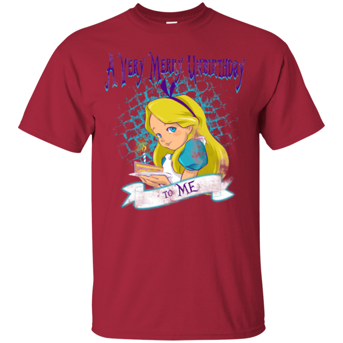 T-Shirts Cardinal / Small A Very Merry Un-Birthday T-Shirt