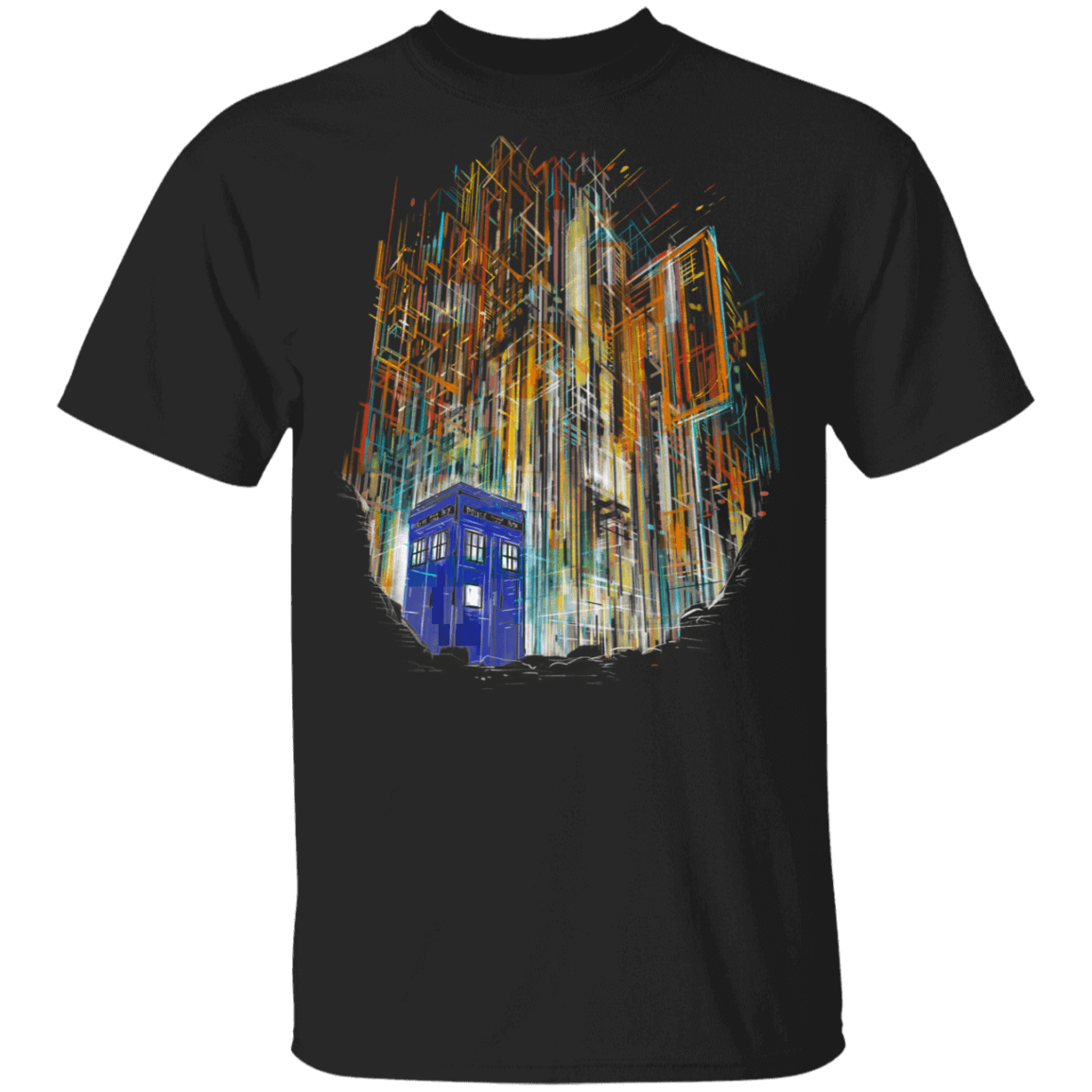 T-Shirts Black / S A View On Gallifrey T-Shirt