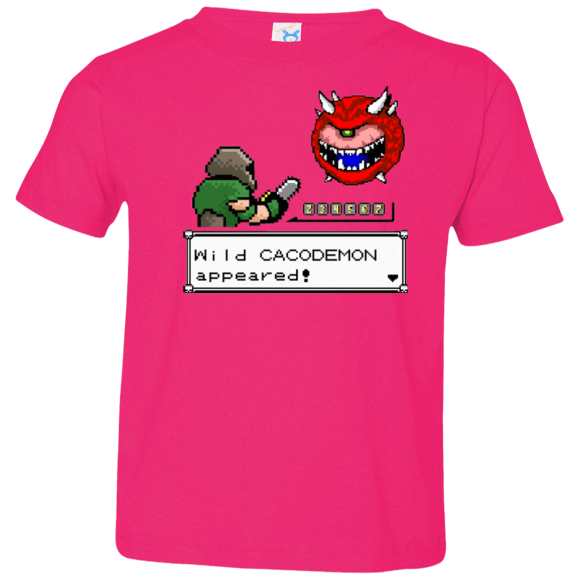 T-Shirts Hot Pink / 2T A Wild Cacodemon Toddler Premium T-Shirt