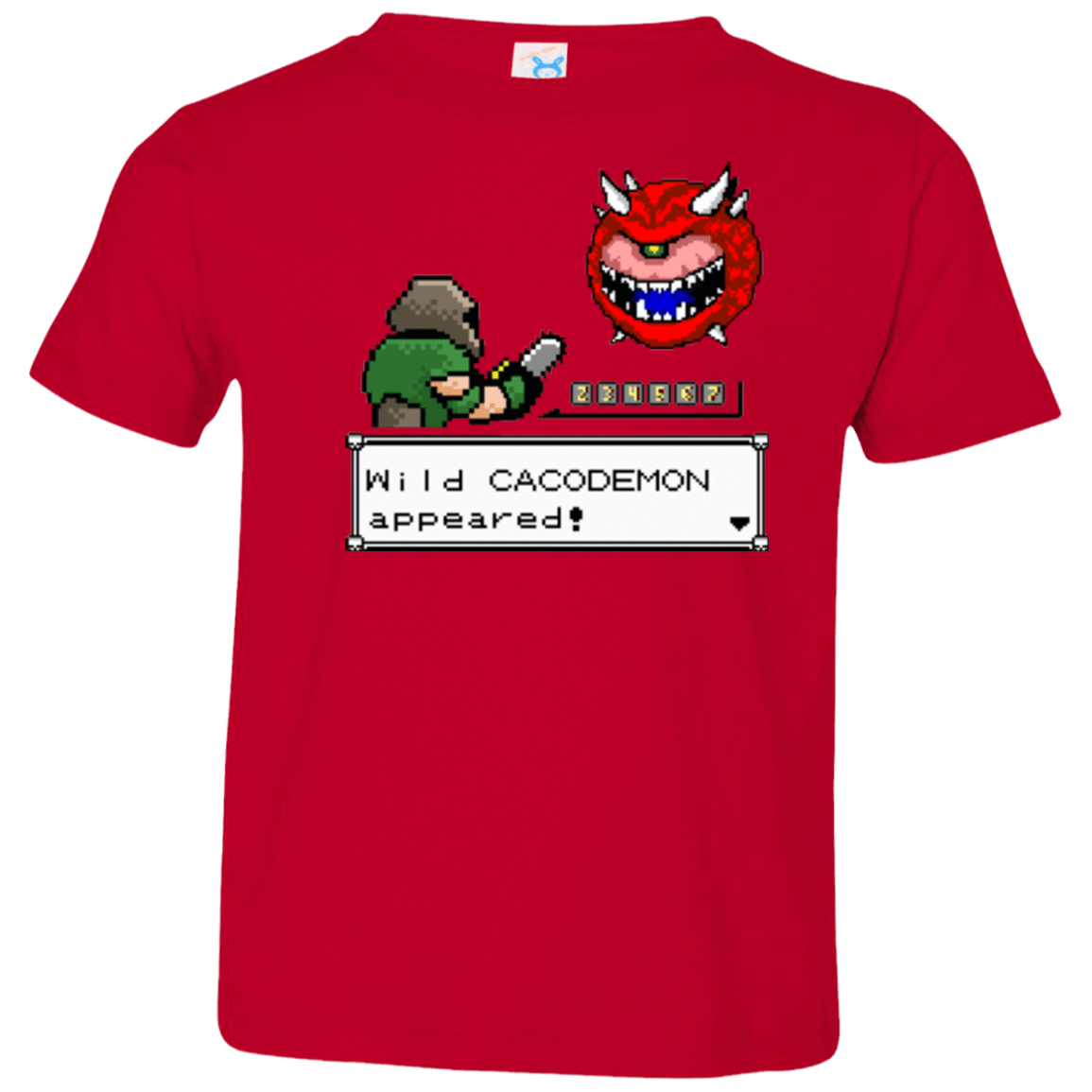 T-Shirts Red / 2T A Wild Cacodemon Toddler Premium T-Shirt