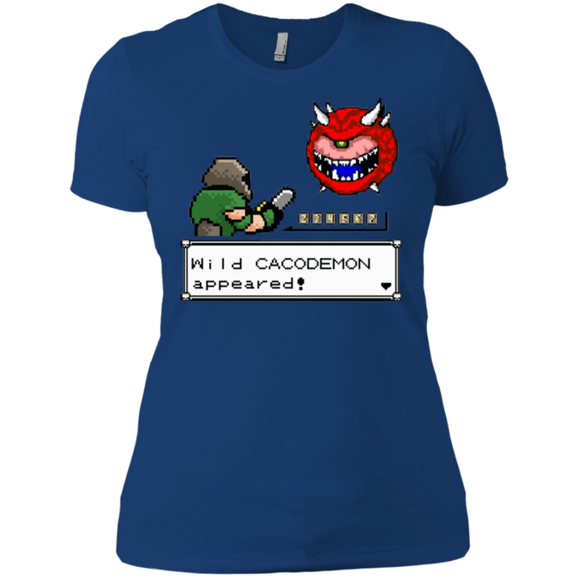 T-Shirts Royal / X-Small A Wild Cacodemon Women's Premium T-Shirt