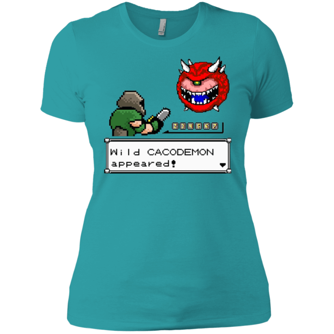 T-Shirts Tahiti Blue / X-Small A Wild Cacodemon Women's Premium T-Shirt