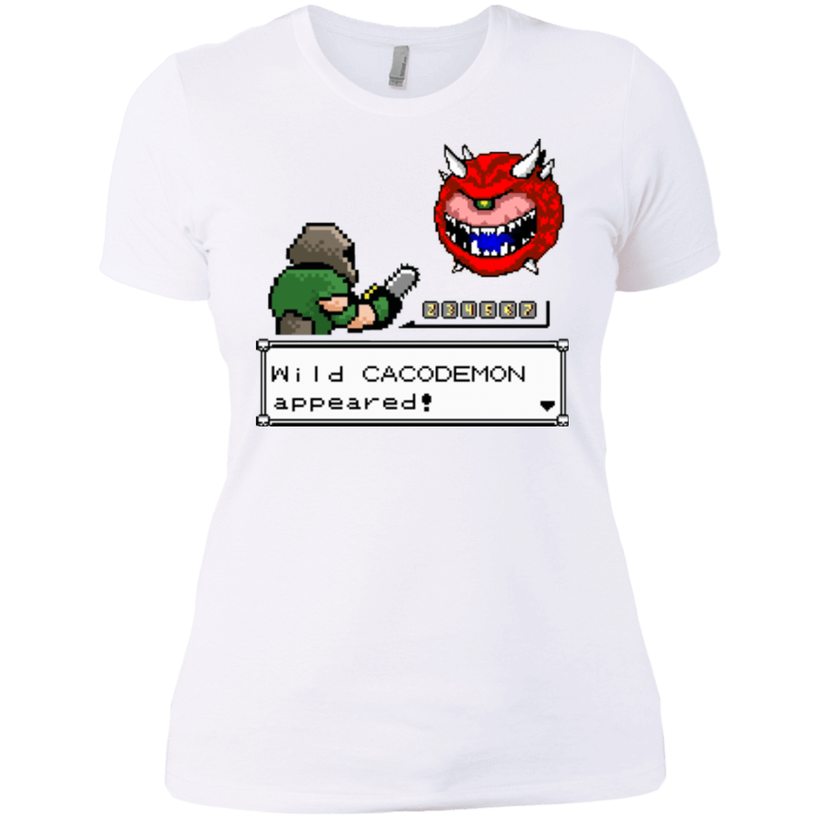 T-Shirts White / X-Small A Wild Cacodemon Women's Premium T-Shirt
