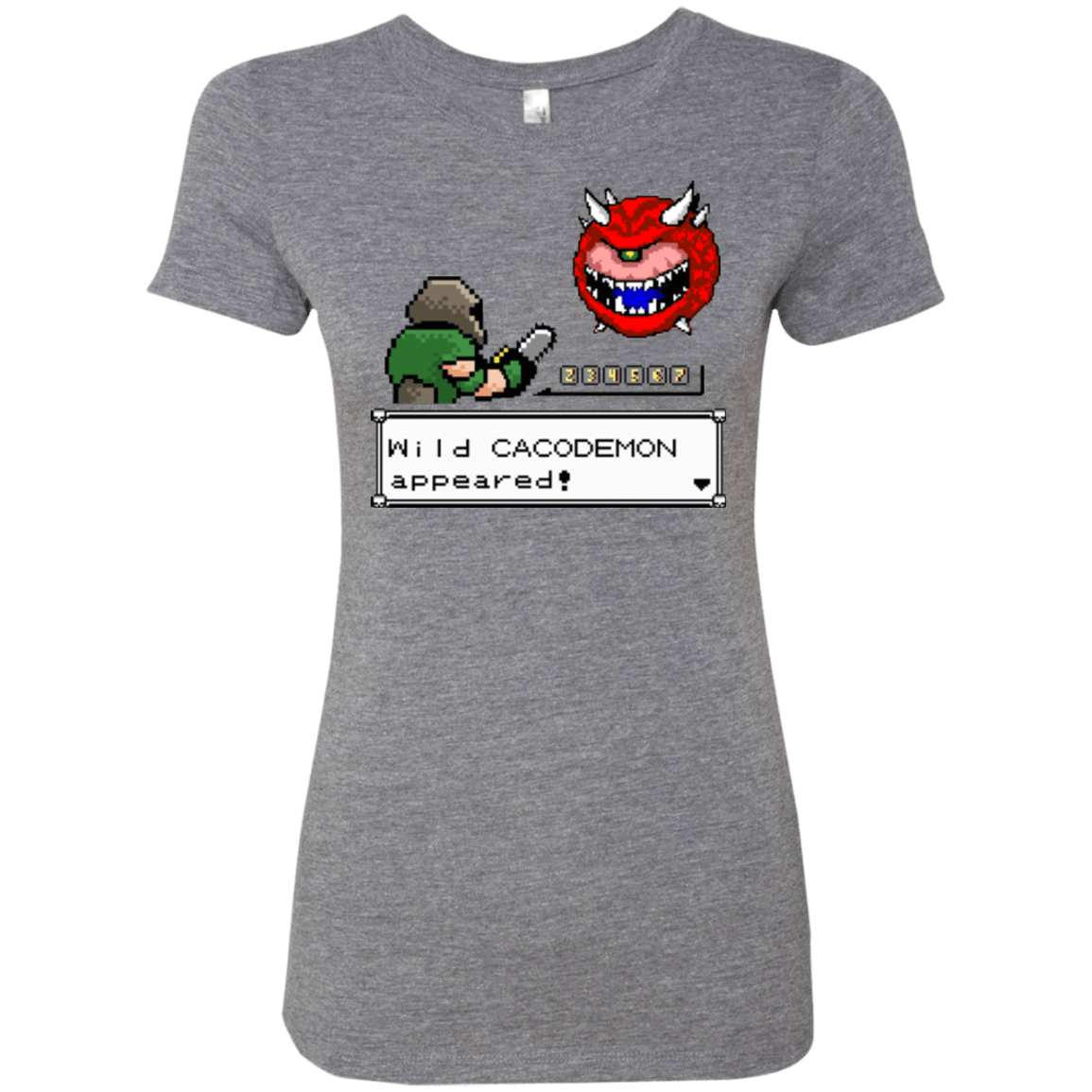 T-Shirts Premium Heather / Small A Wild Cacodemon Women's Triblend T-Shirt