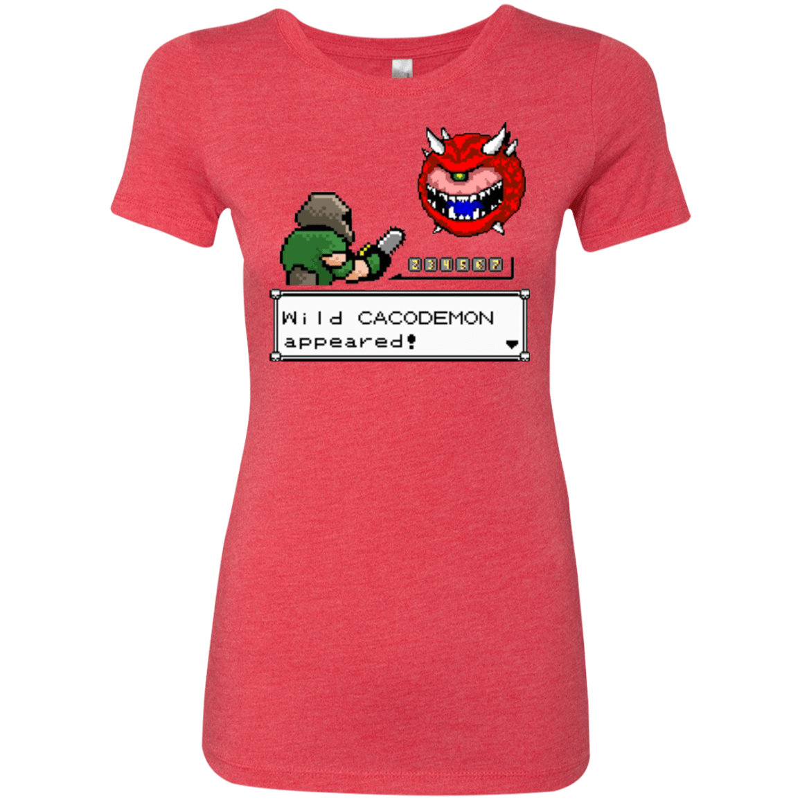 T-Shirts Vintage Red / Small A Wild Cacodemon Women's Triblend T-Shirt