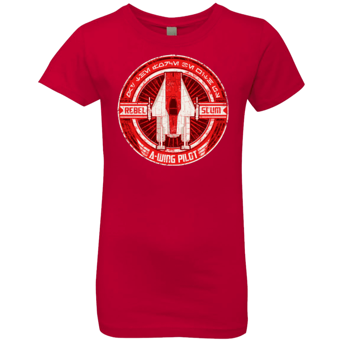T-Shirts Red / YXS A-Wing Girls Premium T-Shirt