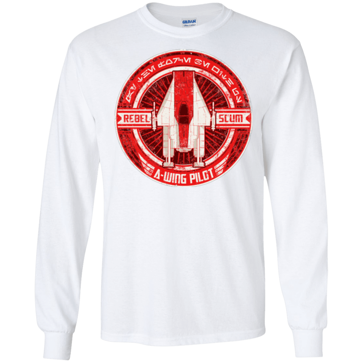 T-Shirts White / S A-Wing Men's Long Sleeve T-Shirt