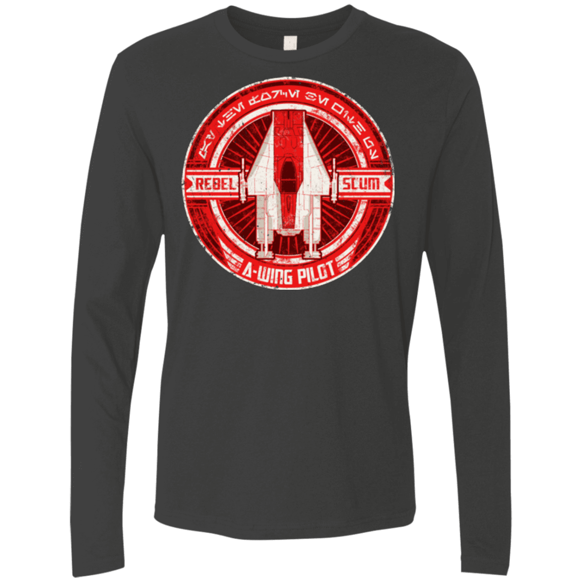 T-Shirts Heavy Metal / S A-Wing Men's Premium Long Sleeve
