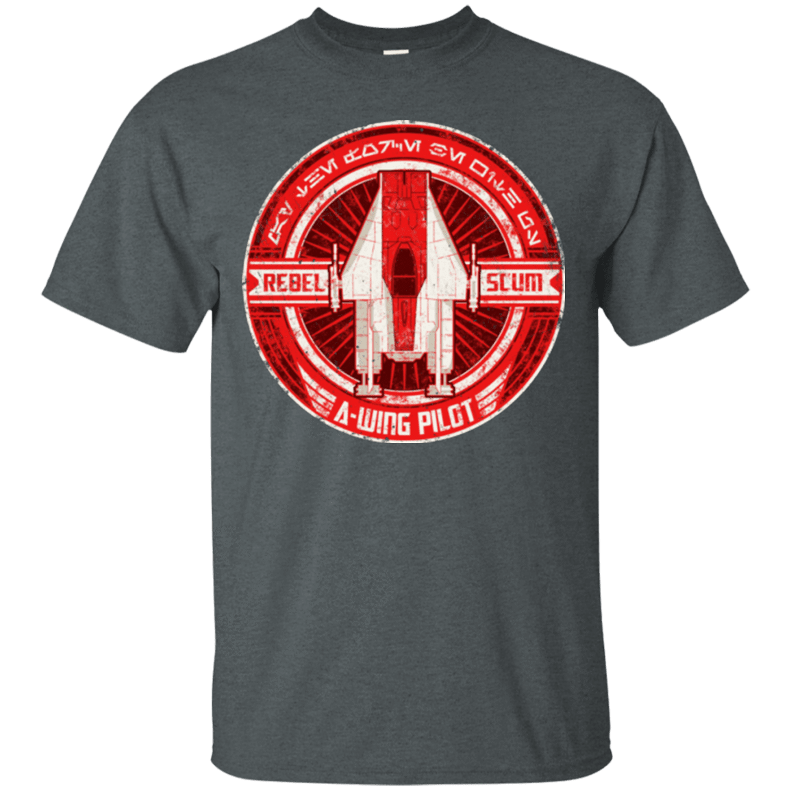 T-Shirts Dark Heather / S A-Wing T-Shirt