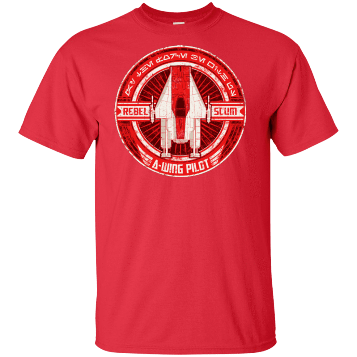 T-Shirts Red / XLT A-Wing Tall T-Shirt