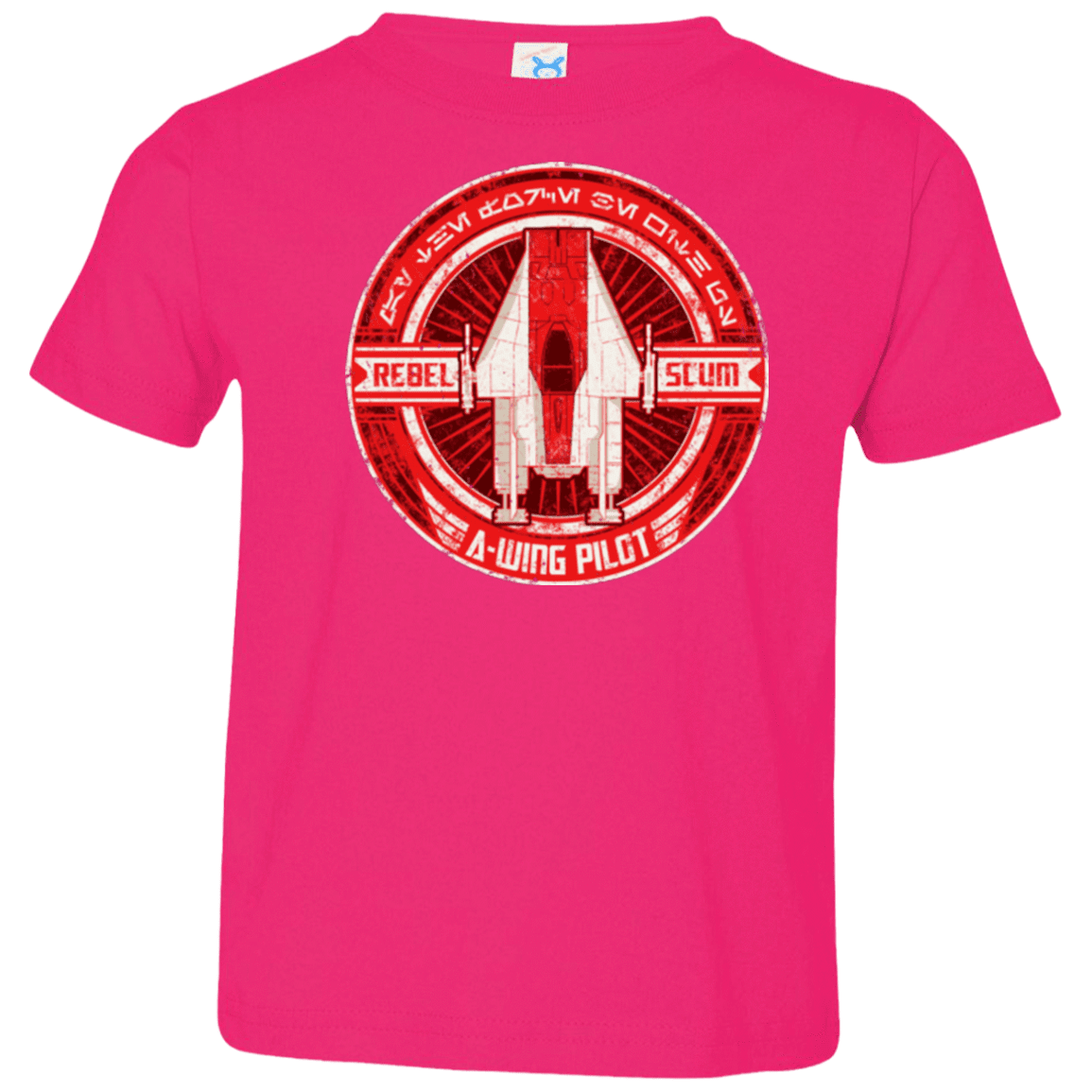 T-Shirts Hot Pink / 2T A-Wing Toddler Premium T-Shirt