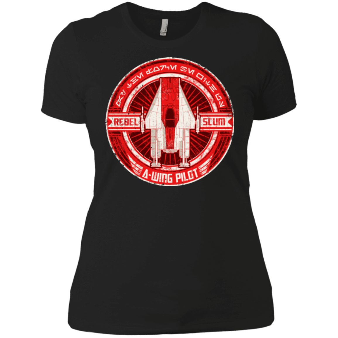 T-Shirts Black / X-Small A-Wing Women's Premium T-Shirt