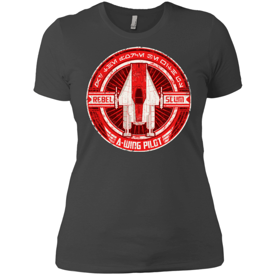 T-Shirts Heavy Metal / X-Small A-Wing Women's Premium T-Shirt