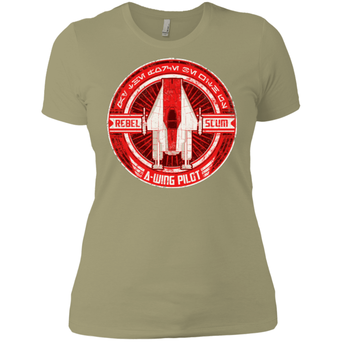 T-Shirts Light Olive / X-Small A-Wing Women's Premium T-Shirt