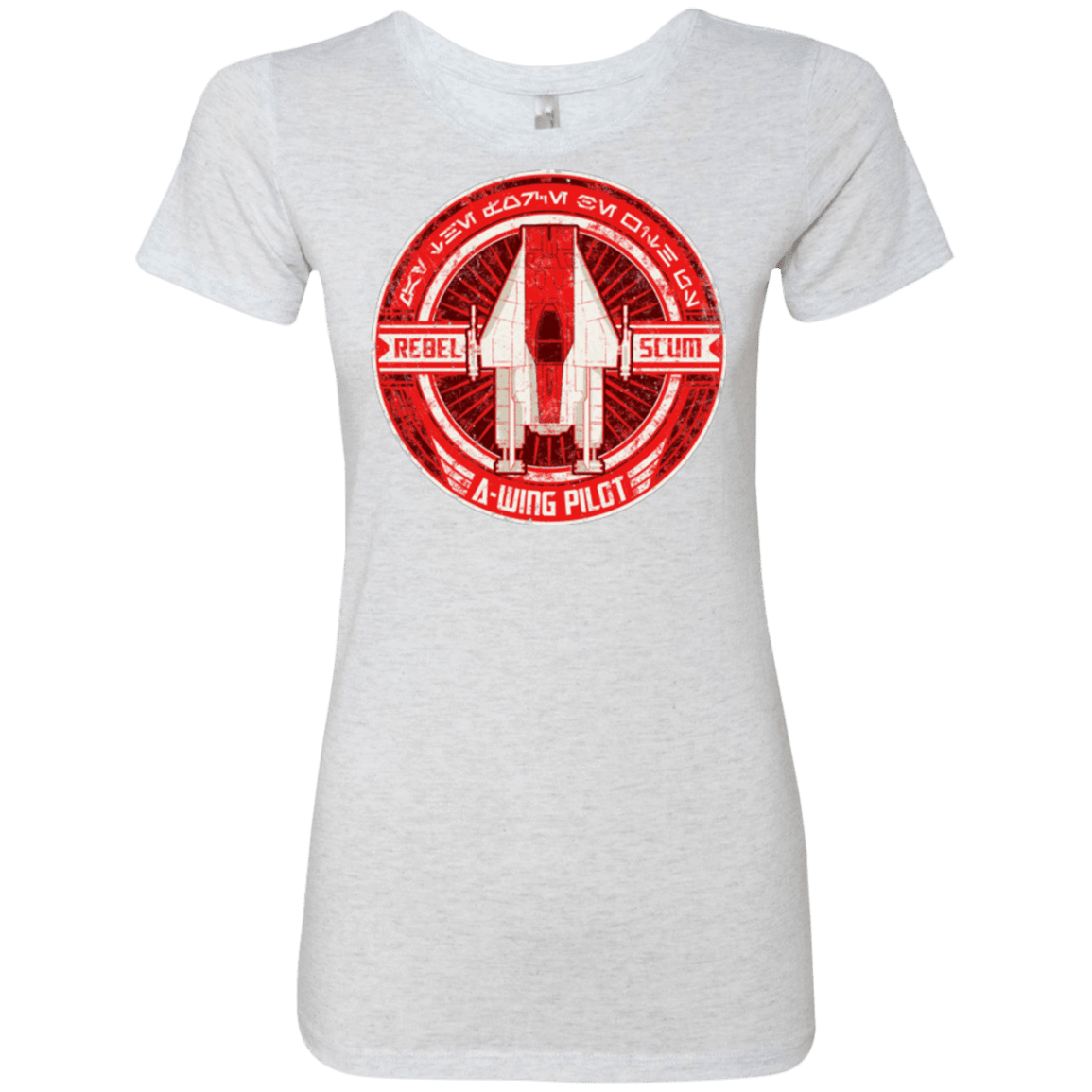 T-Shirts Heather White / S A-Wing Women's Triblend T-Shirt