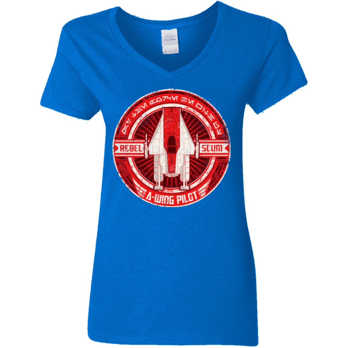 T-Shirts Royal / S A-Wing Women's V-Neck T-Shirt