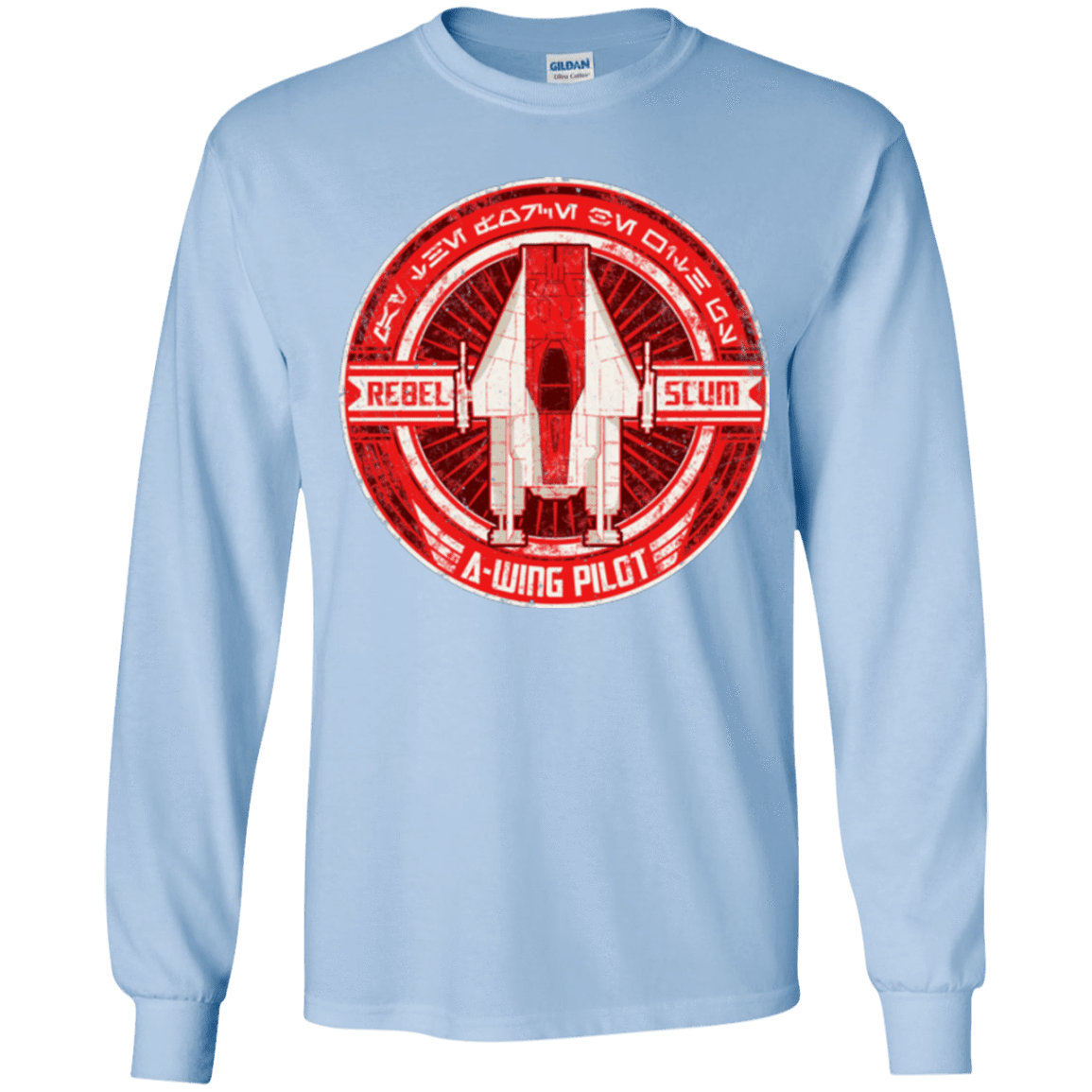 T-Shirts Light Blue / YS A-Wing Youth Long Sleeve T-Shirt