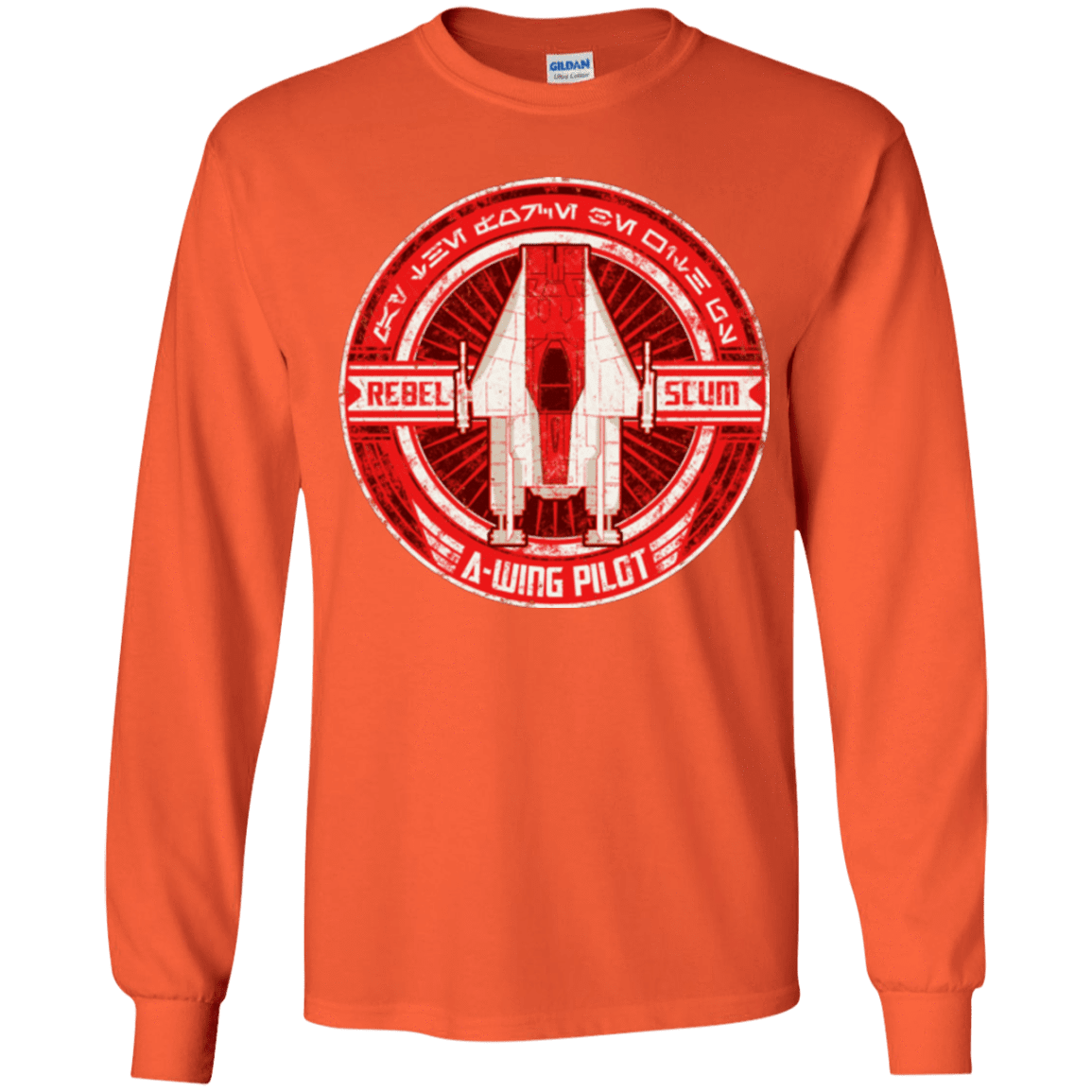 T-Shirts Orange / YS A-Wing Youth Long Sleeve T-Shirt