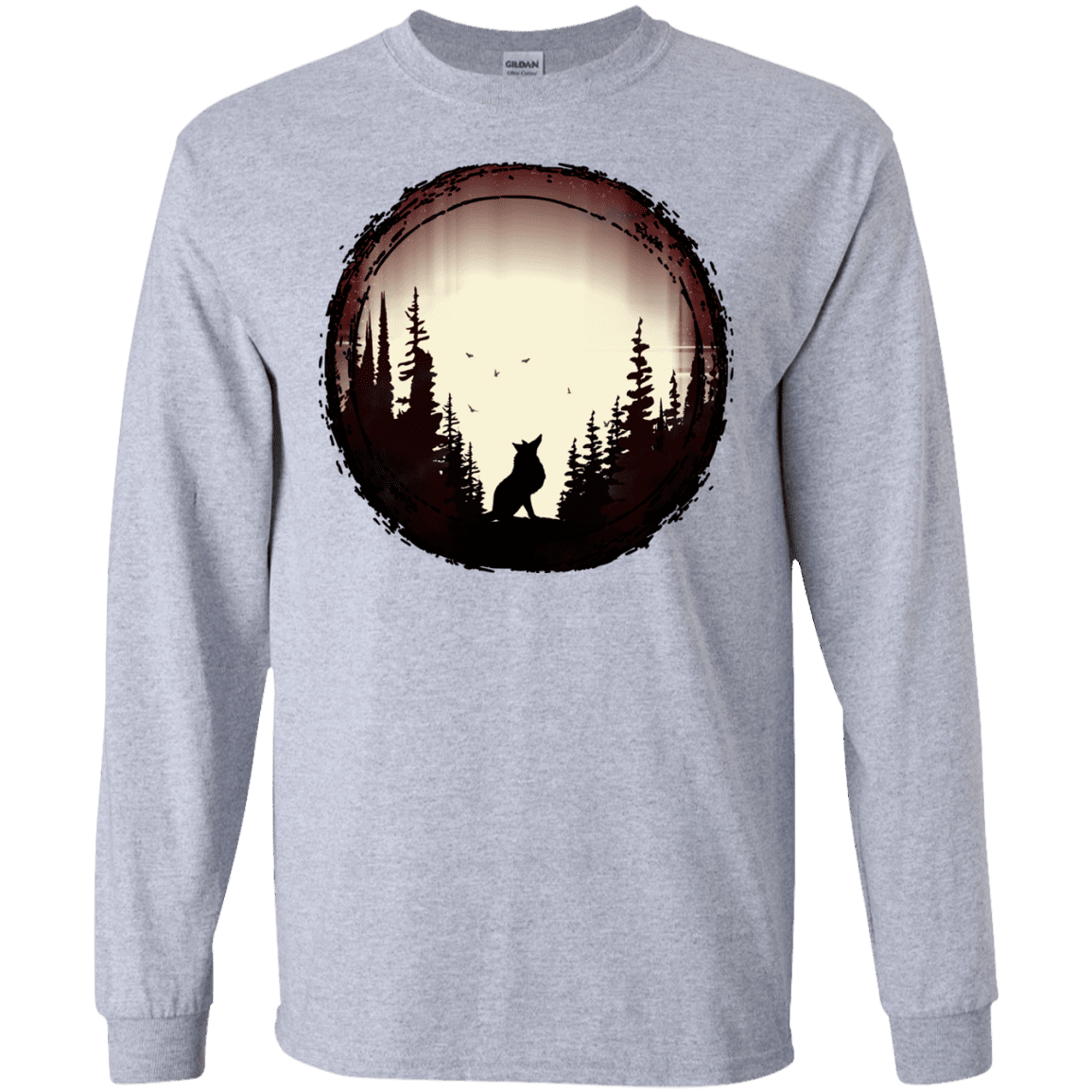 T-Shirts Sport Grey / S A Wolf's Life Men's Long Sleeve T-Shirt
