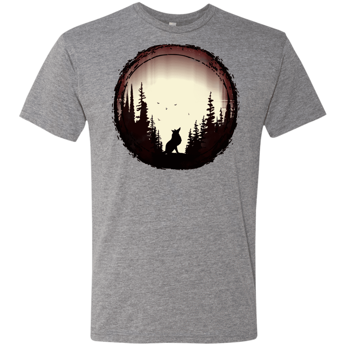 T-Shirts Premium Heather / S A Wolf's Life Men's Triblend T-Shirt