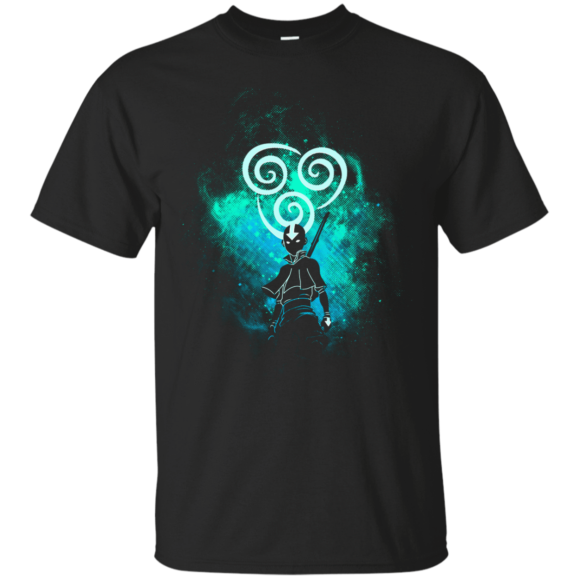 T-Shirts Black / Small Aang Art T-Shirt