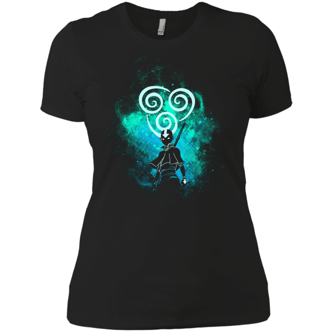 T-Shirts Black / X-Small Aang Art Women's Premium T-Shirt