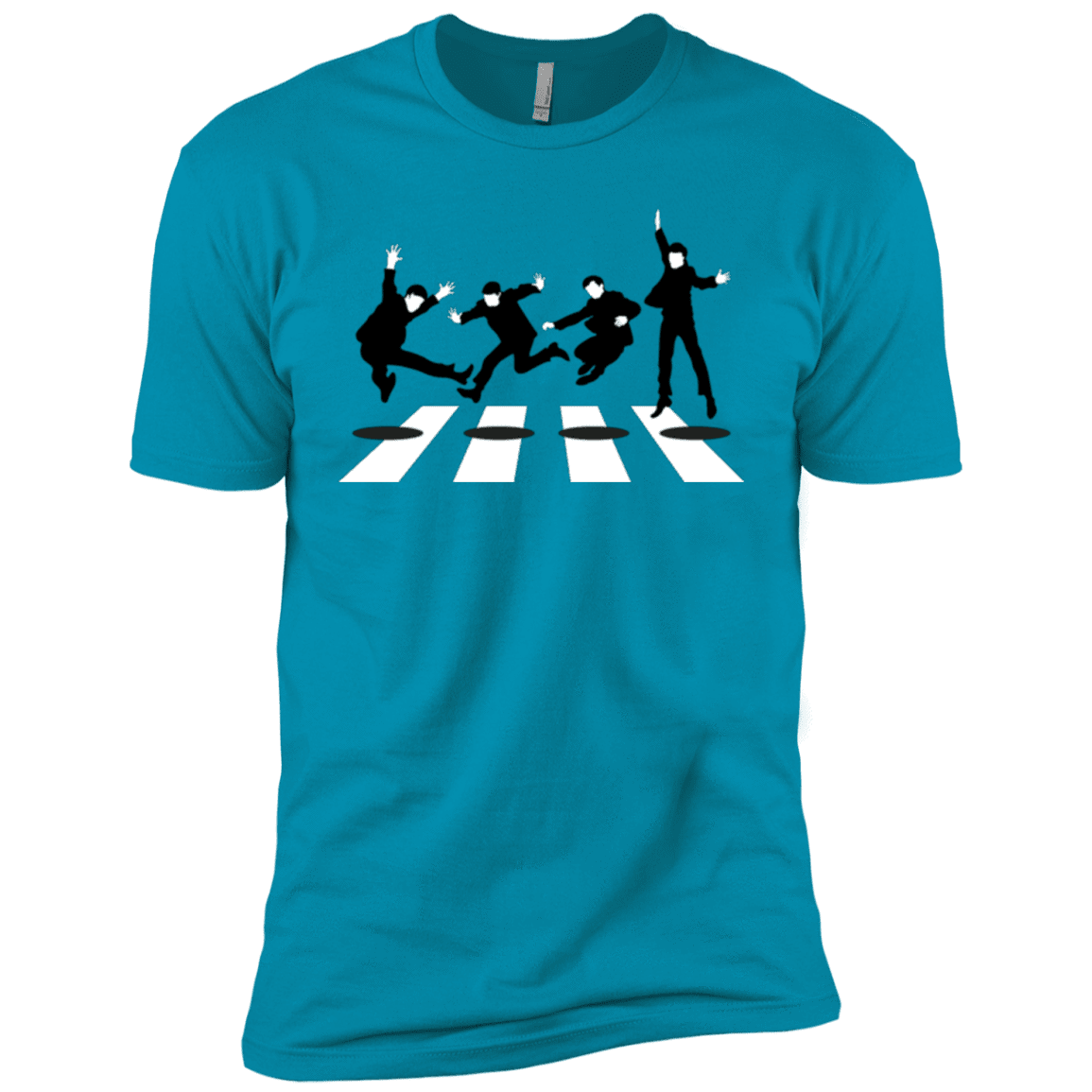 T-Shirts Turquoise / YXS Abbey Jump Boys Premium T-Shirt
