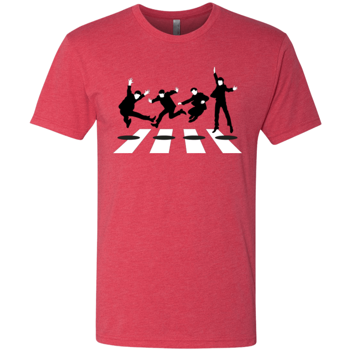 T-Shirts Vintage Red / Small Abbey Jump Men's Triblend T-Shirt