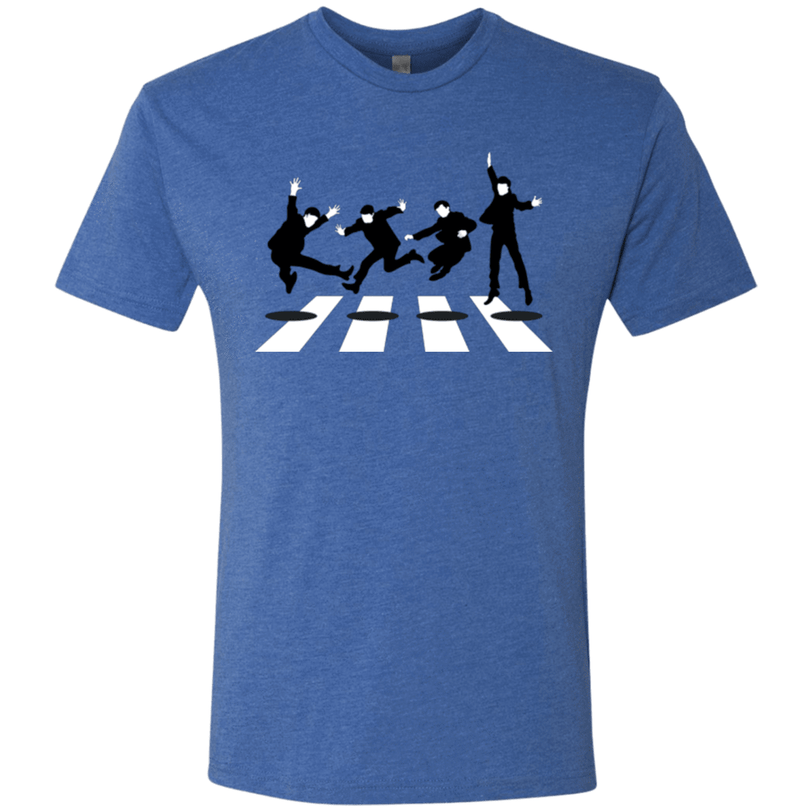 T-Shirts Vintage Royal / Small Abbey Jump Men's Triblend T-Shirt
