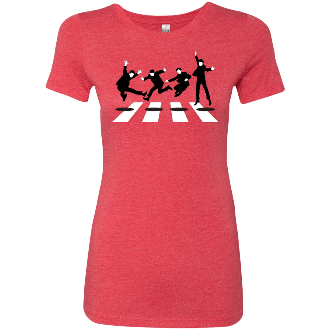 T-Shirts Vintage Red / Small Abbey Jump Women's Triblend T-Shirt