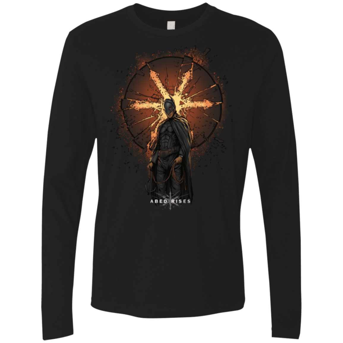 T-Shirts Black / Small Abed Rises Men's Premium Long Sleeve